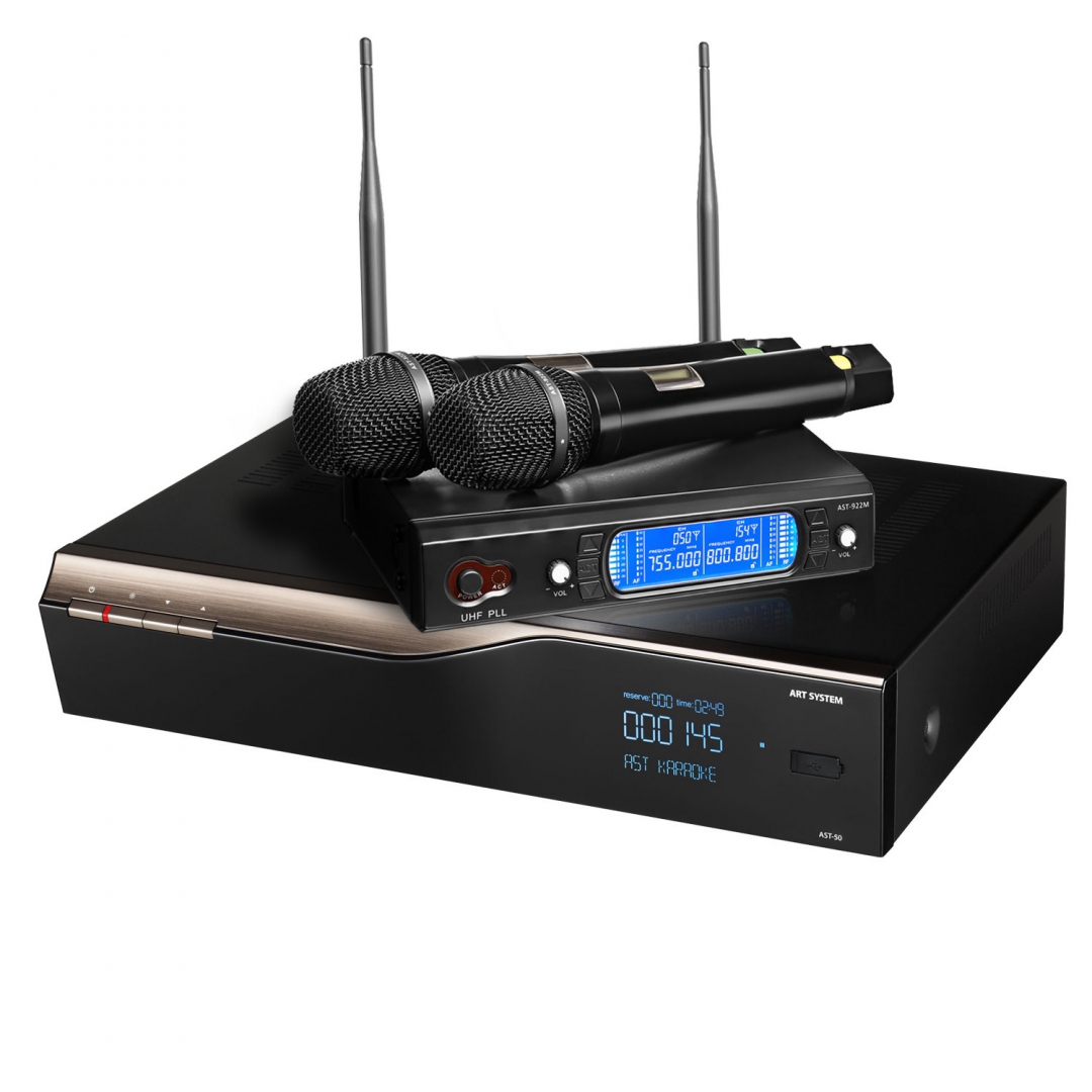 караоке-комплект AST-50 c микрофонами в Воркуте