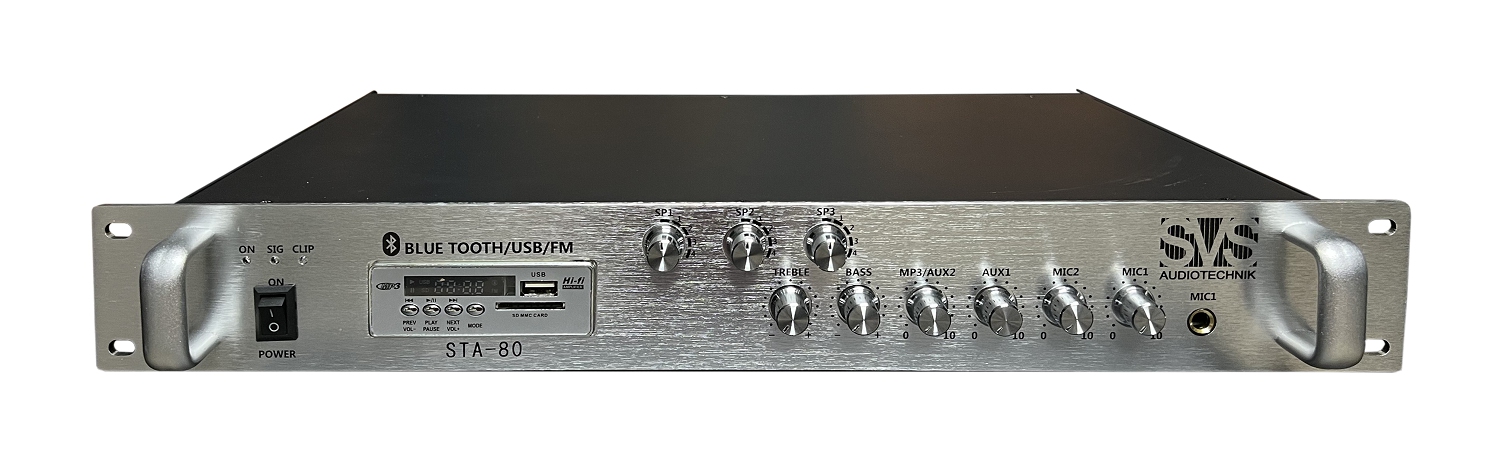SVS Audiotechnik STA-80 Микшер-усилитель для систем Public Address в Воркуте